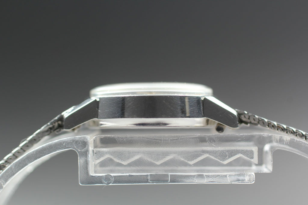 1966 Near MINT OMEGA Seamaster 21mm 535.006 Manual Cal.630 Silver Women Vintage