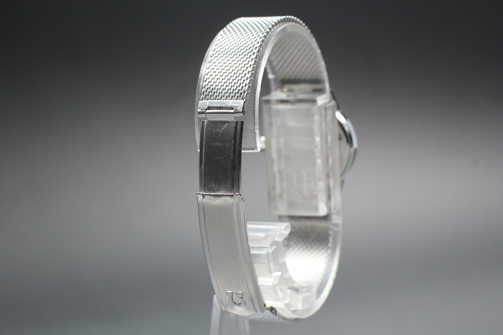 1966 Near MINT OMEGA Seamaster 21mm 535.006 Manual Cal.630 Silver Women Vintage