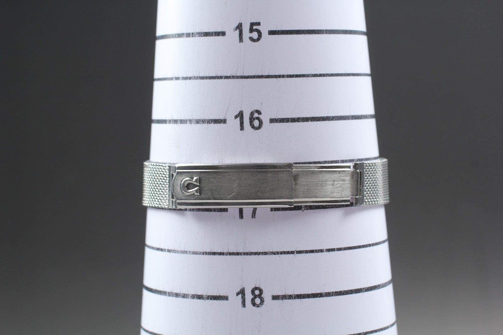 1966 Near MINT OMEGA Seamaster 21mm 535.006 Manual Cal.630 Silver Women Vintage