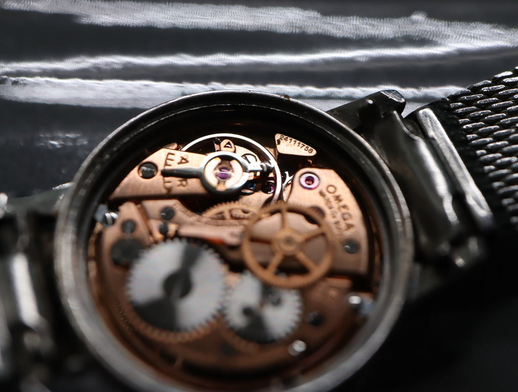 1966 Near MINT OMEGA Seamaster 21mm 535.006 Manual Cal.630 Silver Women Vintage