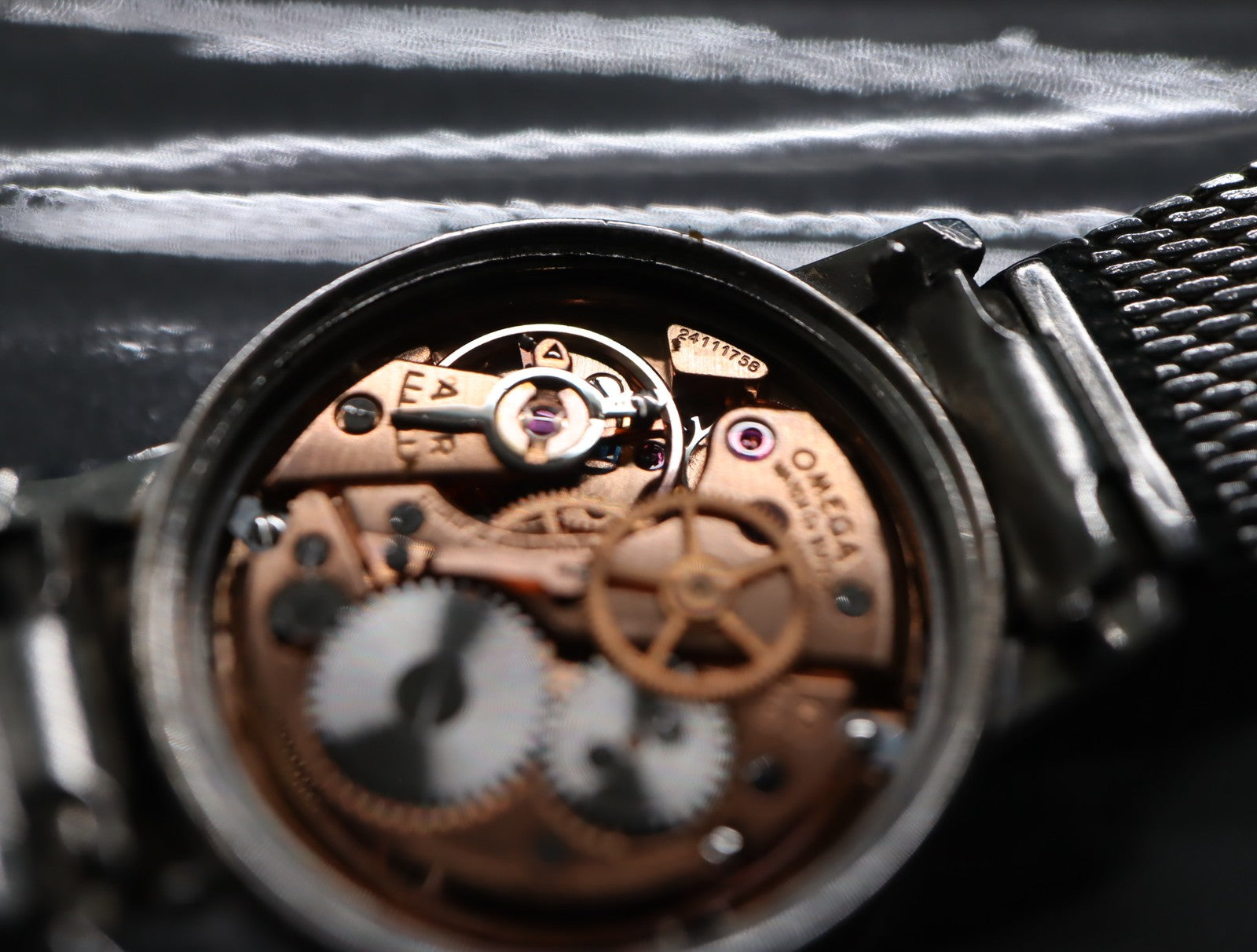 1966 Near MINT OMEGA Seamaster 21mm 535.006 Manual Cal.630 Silver Women Vintage