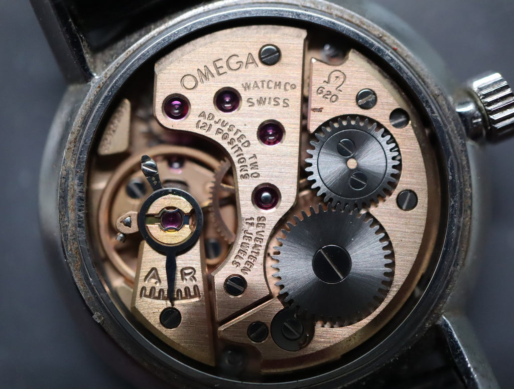 1971 Near MINT OMEGA De Ville 23mm 511.386 Manual Marble Dial Women's Vintage