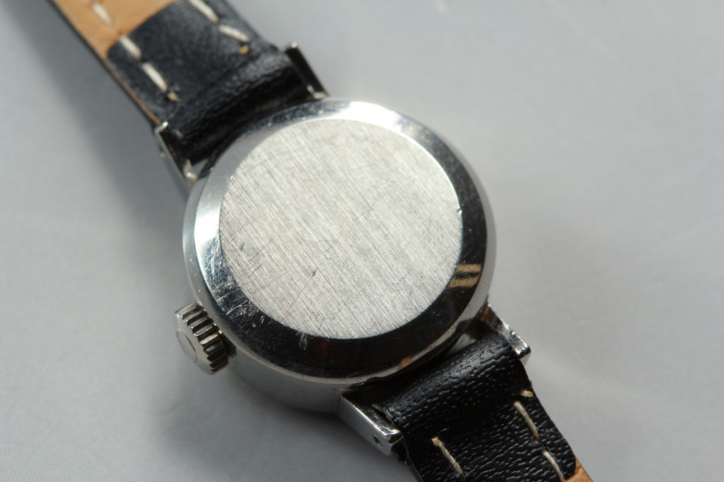 1969 Near MINT OMEGA De Ville 18mm 551.037 Automatic Silver Women's Vintage