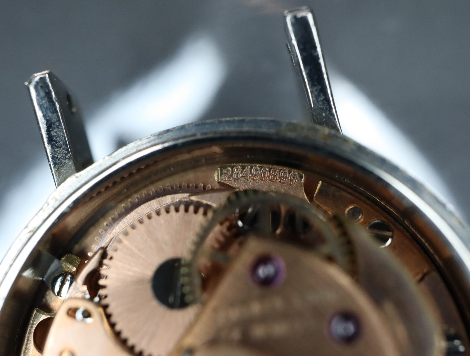 1969 Near MINT OMEGA De Ville 18mm 551.037 Automatic Silver Women's Vintage