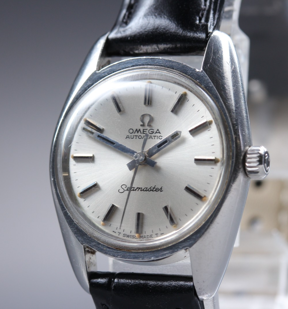 Vintage 1969 [Exc+5] Omega Seamaster 565.026 25mm Automatic Cal.671 Silver Women