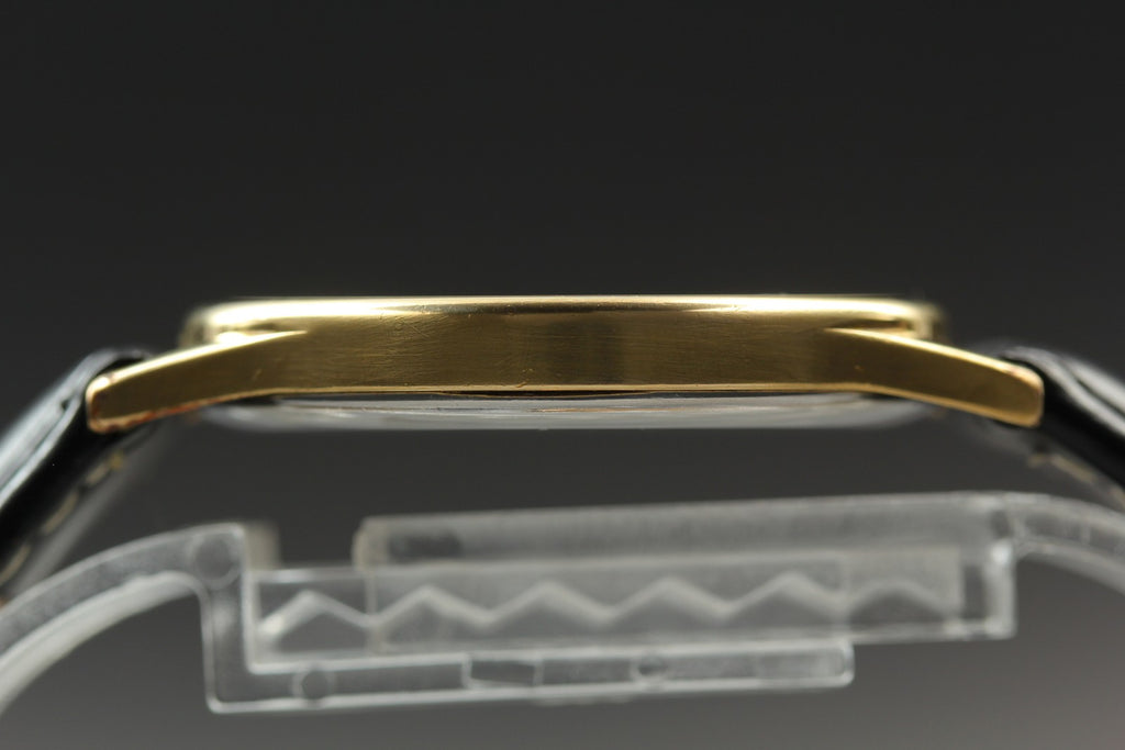 1981 Exc+5 OMEGA De Ville 32mm 191.0130.1 Quartz Cal.1365 Roman Men's Vintage