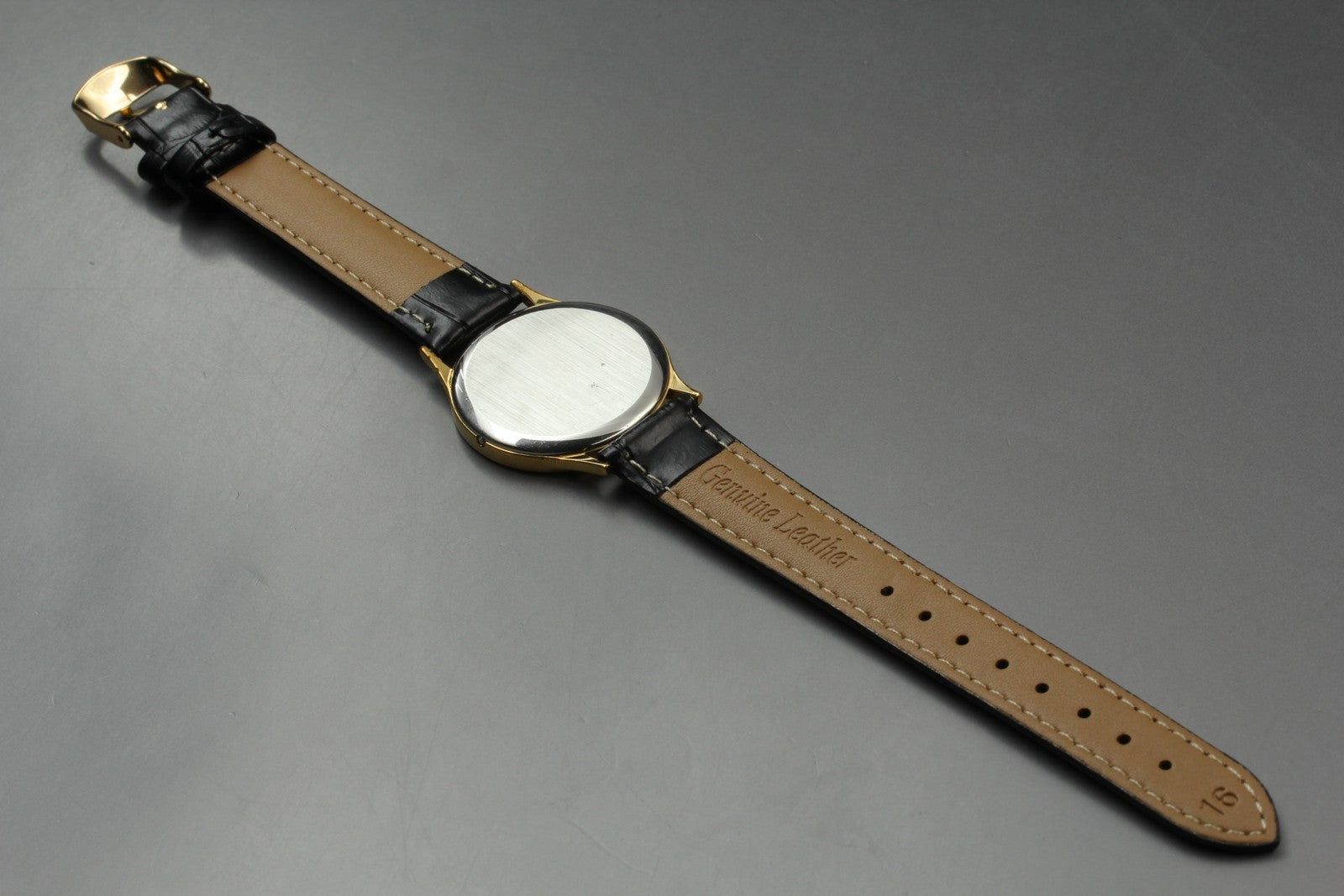 1981 Exc+5 OMEGA De Ville 32mm 191.0130.1 Quartz Cal.1365 Roman Men's Vintage