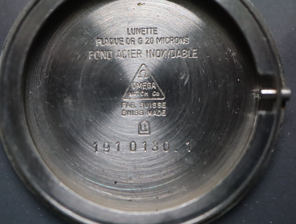 1981 Exc+5 OMEGA De Ville 32mm 191.0130.1 Quartz Cal.1365 Roman Men's Vintage