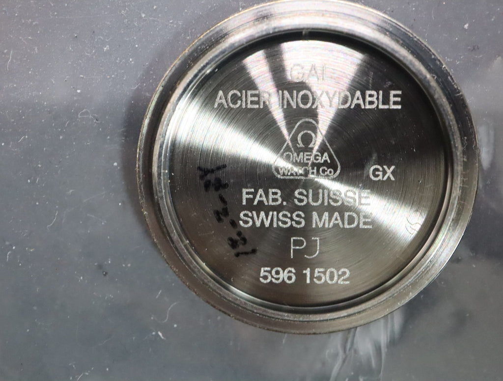 1998 Full Set Near MINT OMEGA Seamaster 120 28mm 596.1502 Quartz Women's Vintage