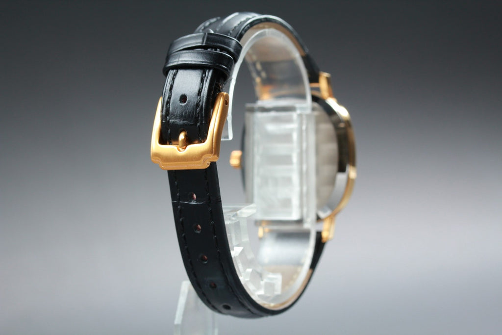 1979 Near MINT OMEGA De Ville 29mm 191.0046 Quartz Cal.1330 Gold Men's Vintage
