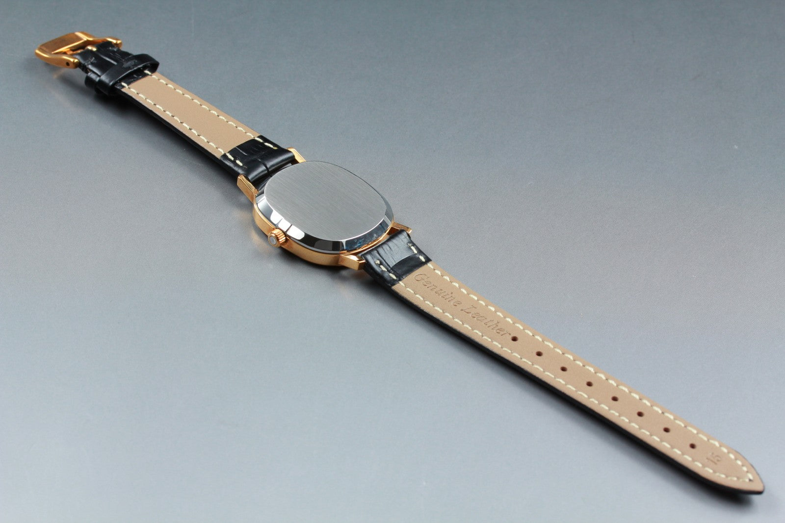 1979 Near MINT OMEGA De Ville 29mm 191.0046 Quartz Cal.1330 Gold Men's Vintage
