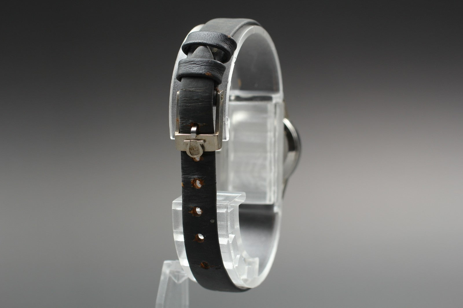 1978 Near MINT / Box OMEGA De Ville 20mm 511.0371 Manual Silver Women's Vintage