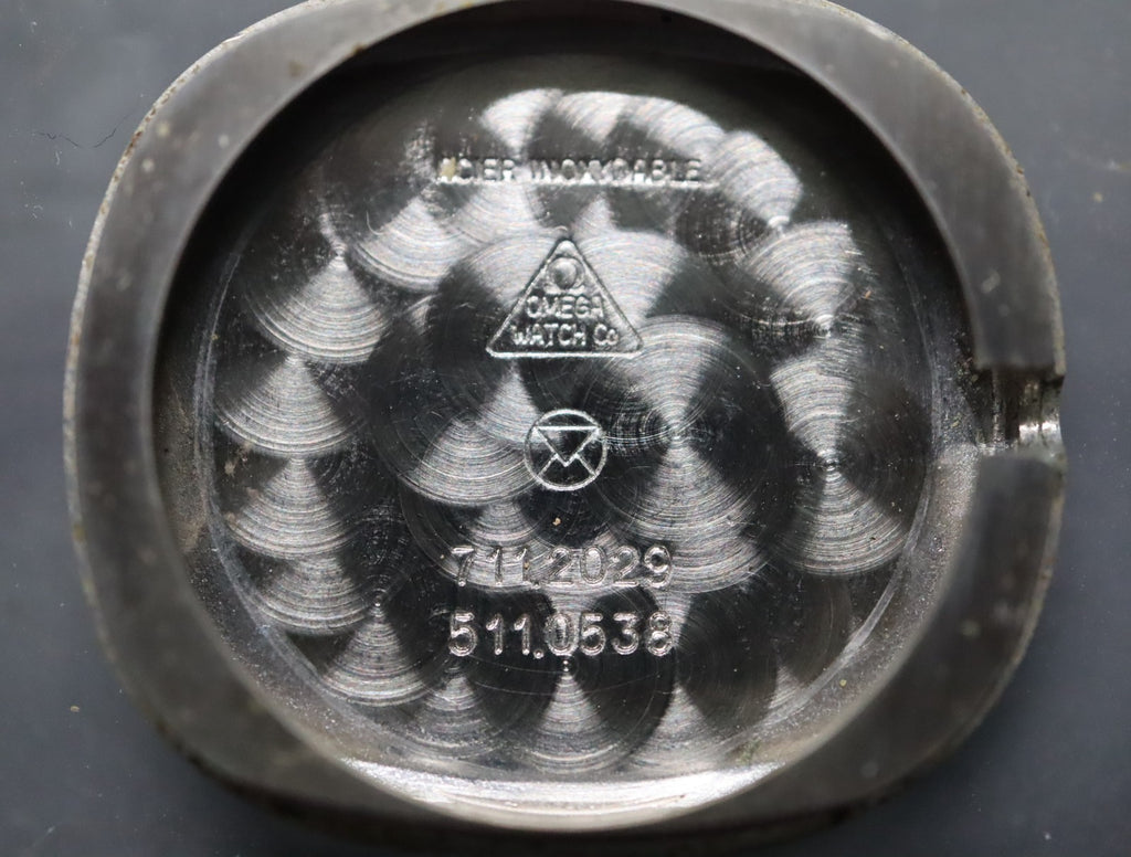 1977 Near MINT OMEGA De Ville 26mm 511.0538 Manual Cal.625 Navy Women's Vintage