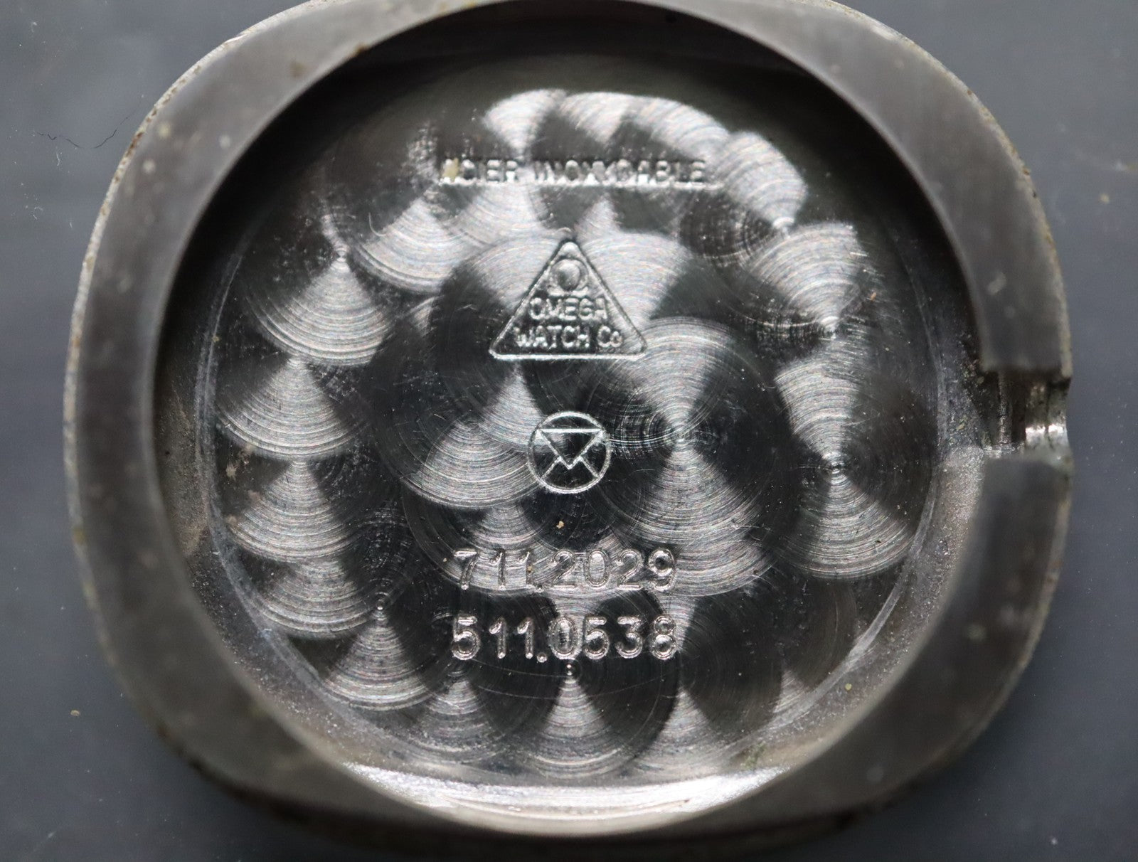 1977 Near MINT OMEGA De Ville 26mm 511.0538 Manual Cal.625 Navy Women's Vintage