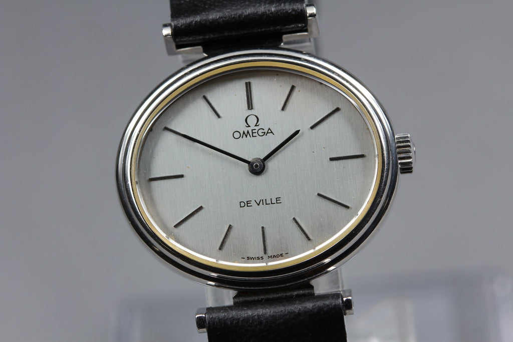1978 Near MINT OMEGA De Ville 27mm 511.0558 Manual Cal.625 Silver Women Vintage