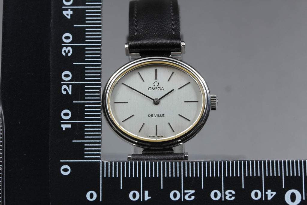 1978 Near MINT OMEGA De Ville 27mm 511.0558 Manual Cal.625 Silver Women Vintage