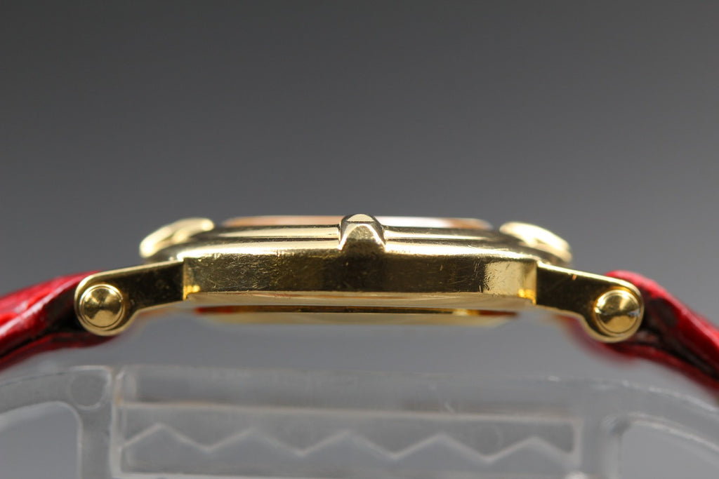 Yves Saint Laurent 5420-F46649 23mm White Roman Quartz Women's Vintage Exc+5