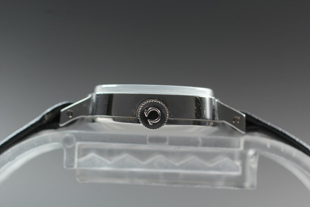 1979 Near MINT/Box OMEGA De Ville 24mm 511.0413 Manual Wind Silver Women Vintage