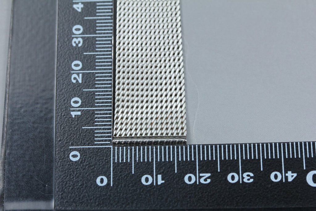 Near MINT OMEGA Milanese/Mesh Band 2038 18mm Bracelet Silver Men's Vintage