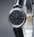 Near MINT OMEGA Seamaster De Ville TOOL.102 25mm Manual Black Women's Vintage
