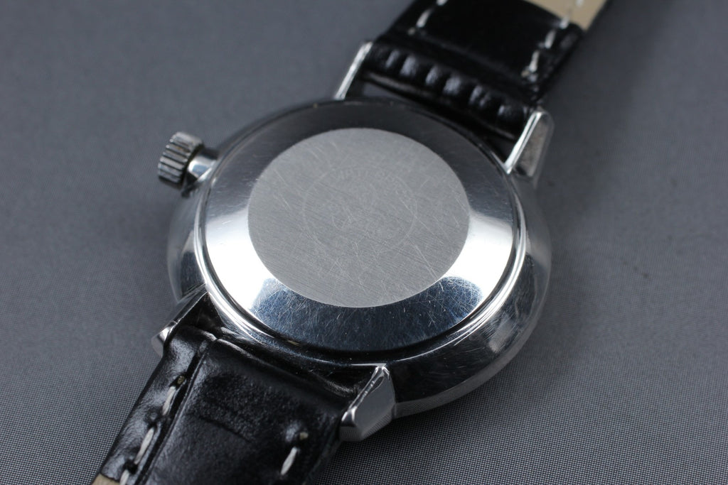 Near MINT OMEGA Seamaster De Ville TOOL.102 25mm Manual Black Women's Vintage