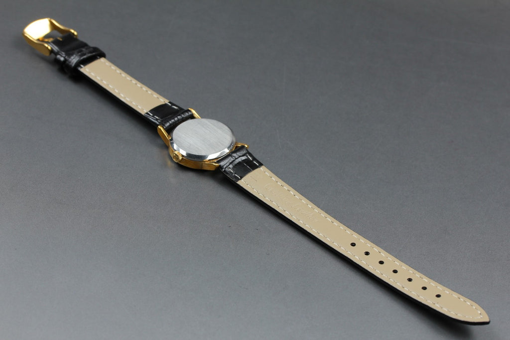 1977 Near MINT OMEGA De Ville 24mm 511.0508 Manual Gold Roman Women's Vintage