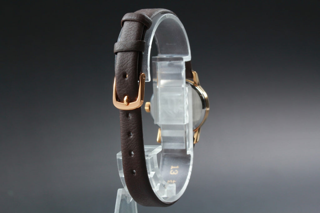1975 Near MINT OMEGA De Ville 24mm 511.0508 Manual Gold Dial Women's Vintage