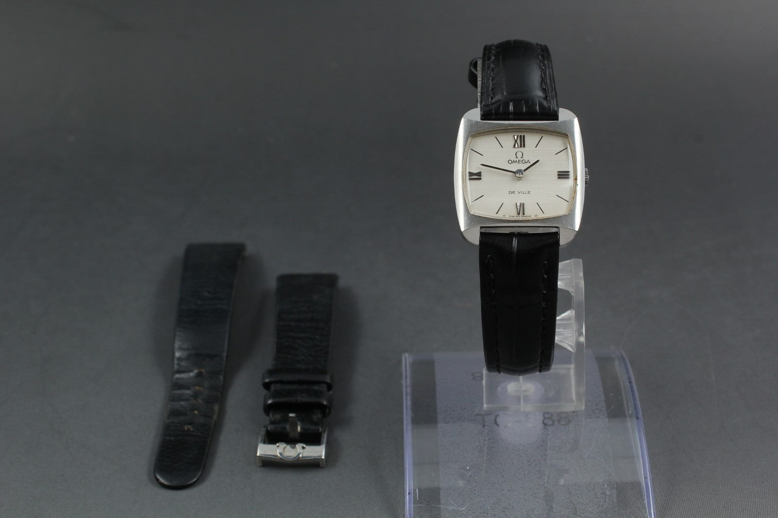 1970 OMEGA De Ville 25mm 511.305 Manual Cal.620 Silver Roman Women Vintage Exc+5