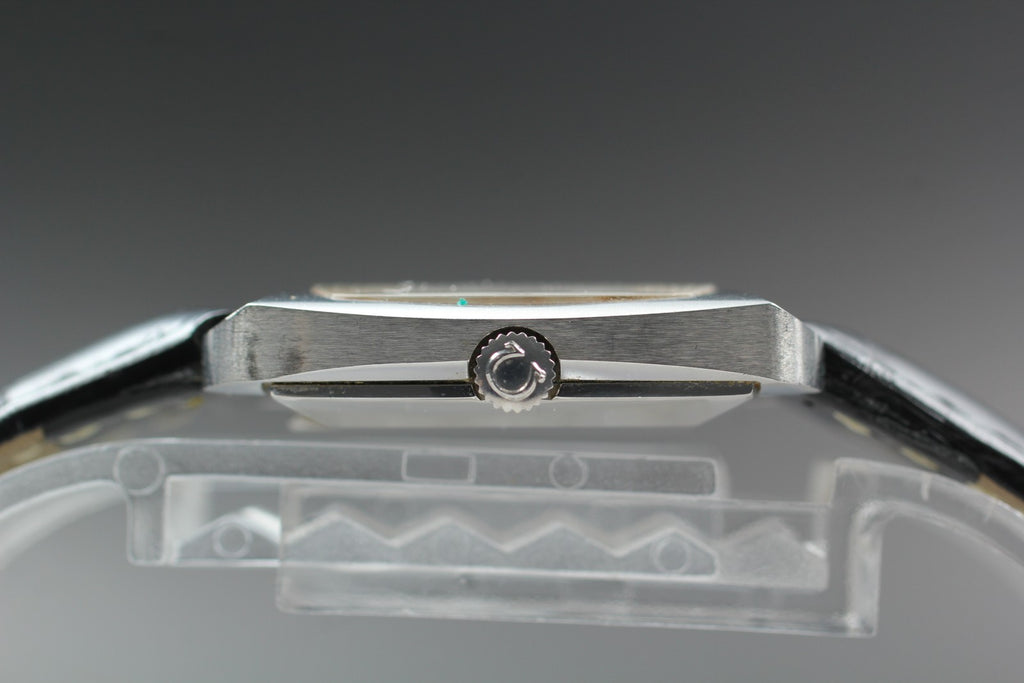 1970 OMEGA De Ville 25mm 511.305 Manual Cal.620 Silver Roman Women Vintage Exc+5