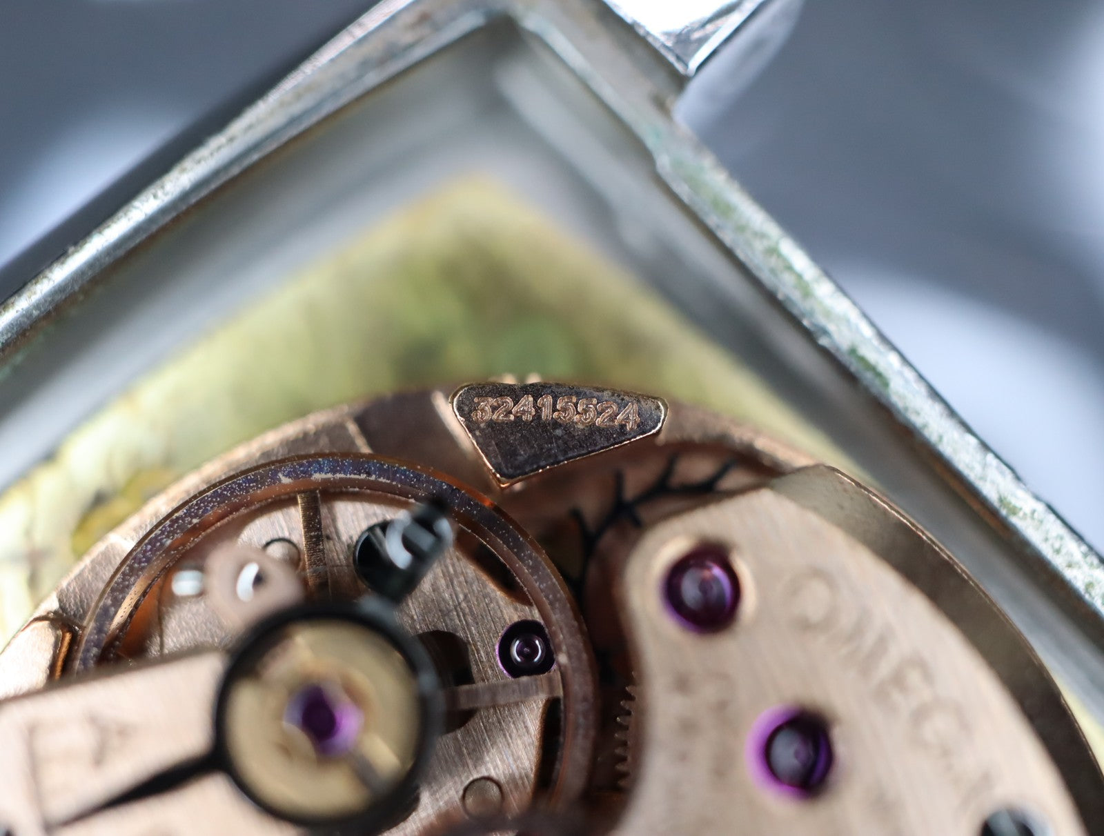 1970 OMEGA De Ville 25mm 511.305 Manual Cal.620 Silver Roman Women Vintage Exc+5