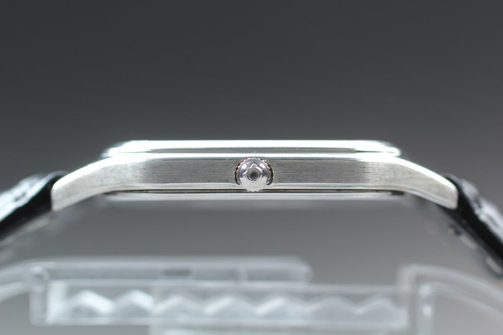 1987 Near MINT OMEGA Seamaster 31mm 196.0311 Quartz Silver Dial Men's Vintage