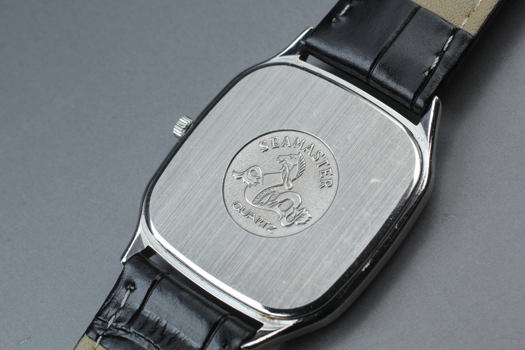 1987 Near MINT OMEGA Seamaster 31mm 196.0311 Quartz Silver Dial Men's Vintage