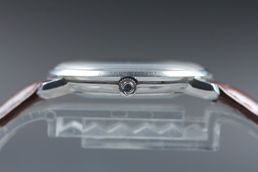 1970 Near MINT OMEGA De Ville 33mm 111.077 Manual Cal.620 Silver Men's Vintage