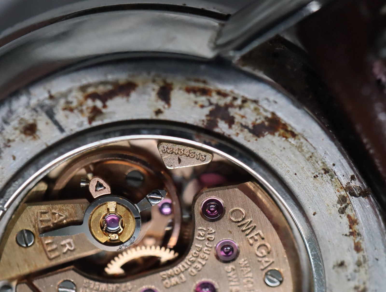 1970 Near MINT OMEGA De Ville 33mm 111.077 Manual Cal.620 Silver Men's Vintage