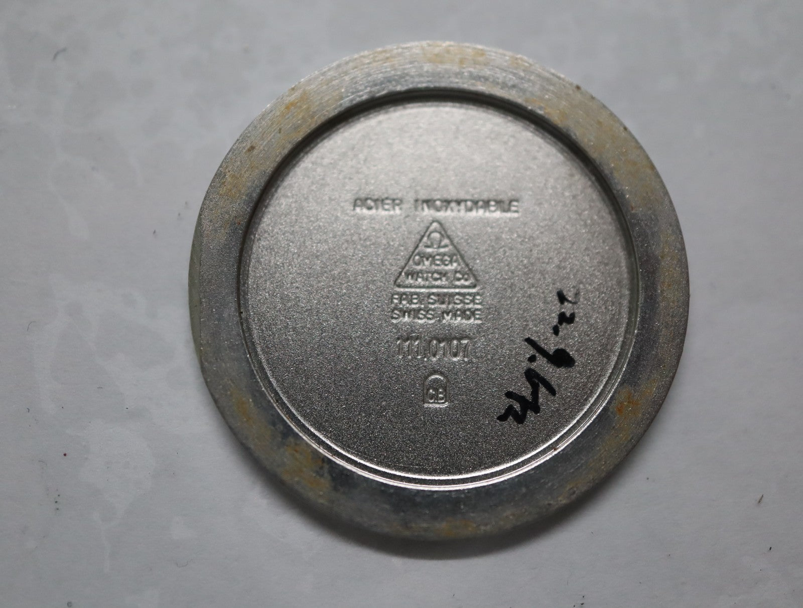 1972 Near MINT OMEGA De Ville 33mm 111.0107 Manual Silver Dial Men's Vintage