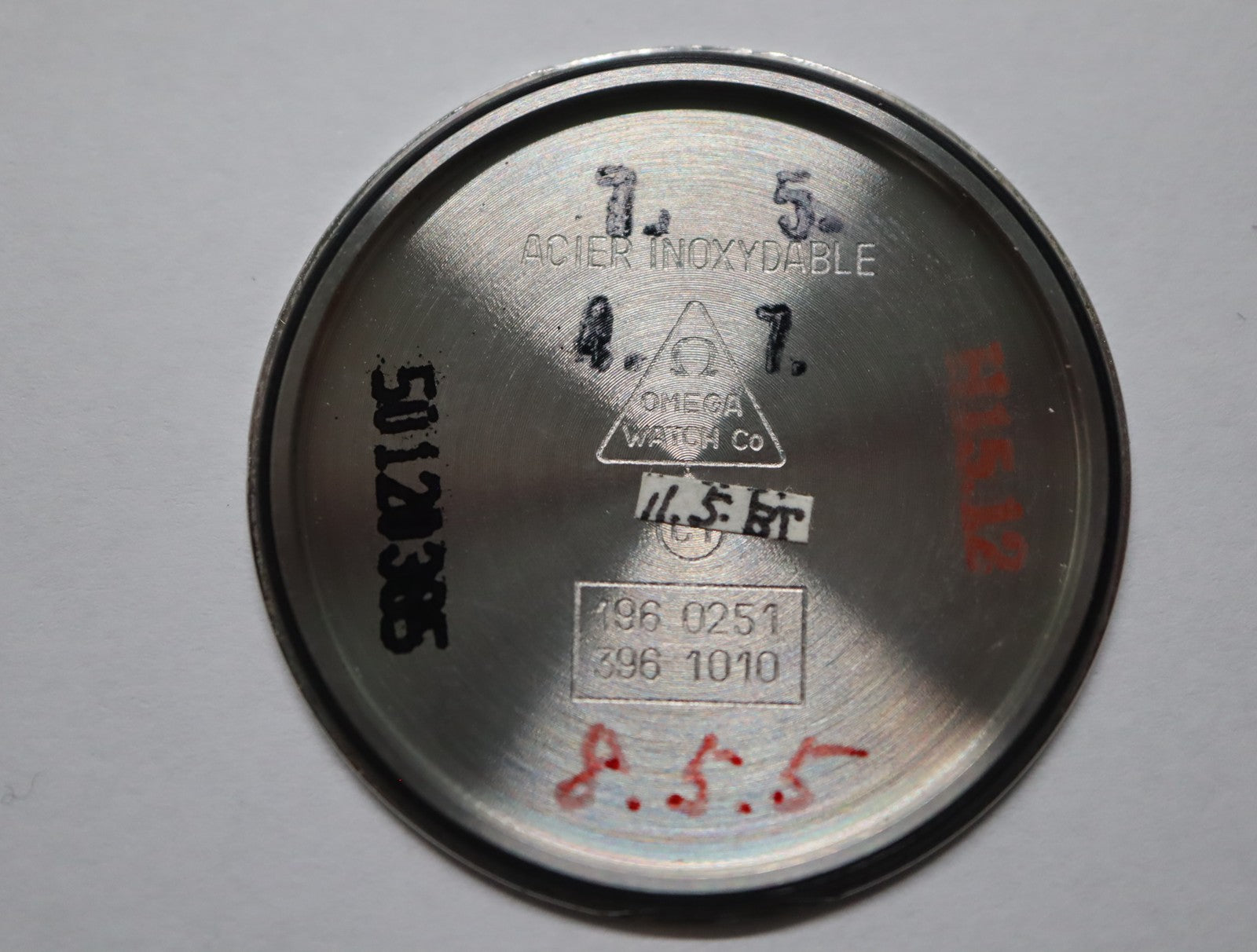 1987 Near MINT OMEGA Seamaster 33mm 196.0251 Quartz Gold Roman Men's Vintage