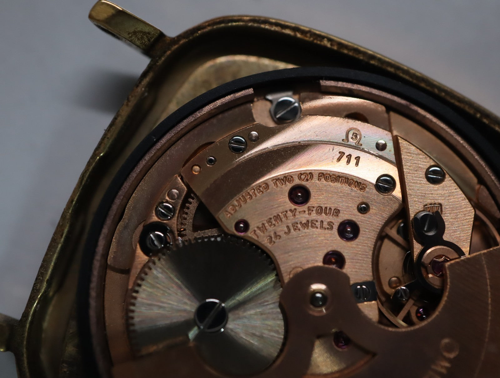 1973 Near MINT Omega De Ville 31mm 151.0045 Automatic Cal.711 Gold Men's Vintage