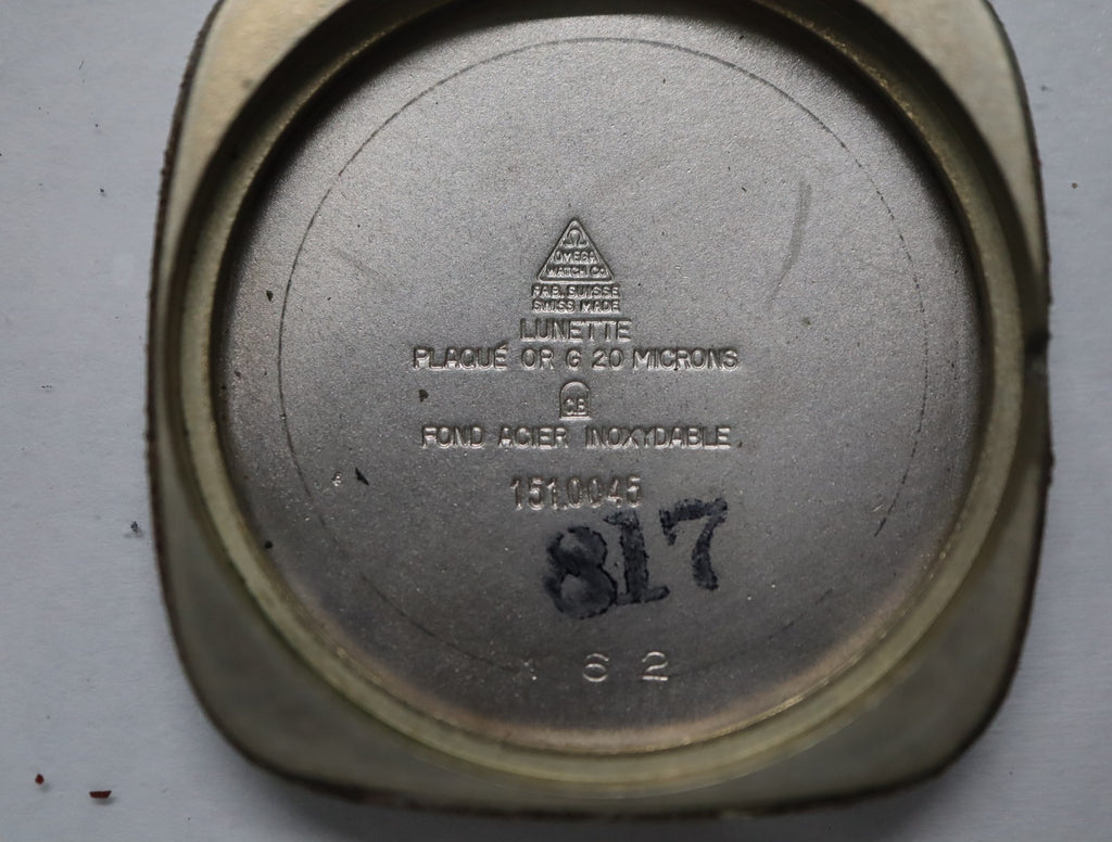 1973 Near MINT Omega De Ville 31mm 151.0045 Automatic Cal.711 Gold Men's Vintage