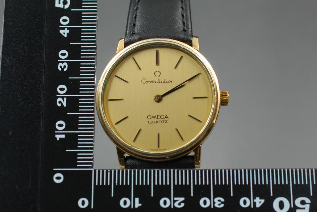 1978 OMEGA Constellation 32mm 191.032 Quartz Cal.1330 Gold Men's Vintage Exc+5