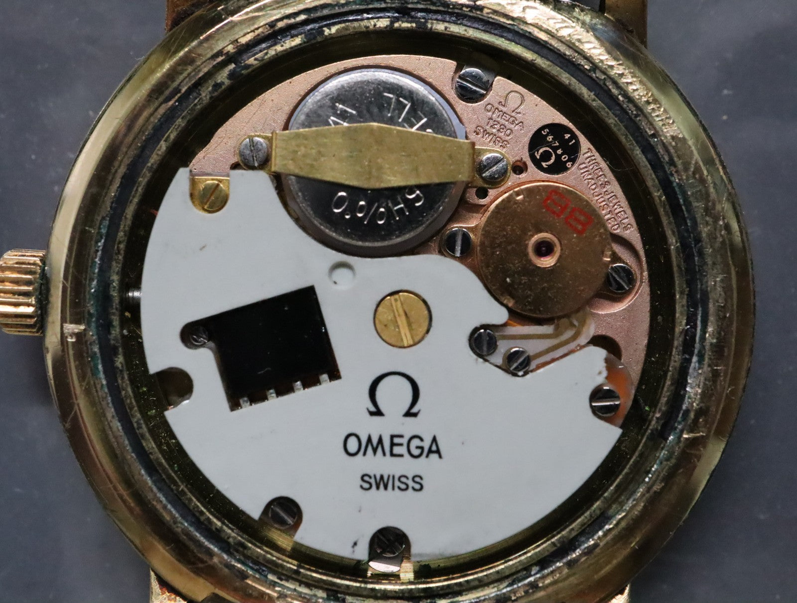 1978 OMEGA Constellation 32mm 191.032 Quartz Cal.1330 Gold Men's Vintage Exc+5