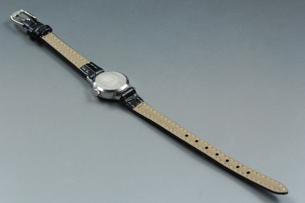 1970 Near MINT OMEGA Geneve 20mm 511.346 Manual Cal.485 Navy Dial Women Vintage