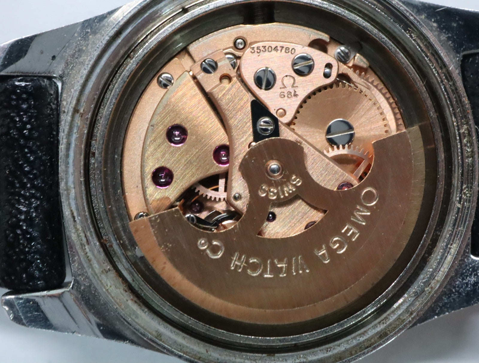 1972 Near MINT OMEGA Geneve 24mm 566.036 Automatic Silver Dial Women's Vintage