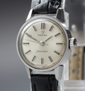 1961 Near MINT OMEGA Seamaster 21mm 10997 Manual Silver Dial Women's Vintage