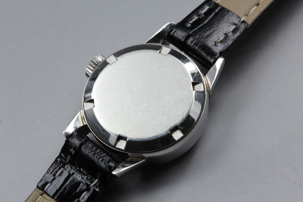 1961 Near MINT OMEGA Seamaster 21mm 10997 Manual Silver Dial Women's Vintage