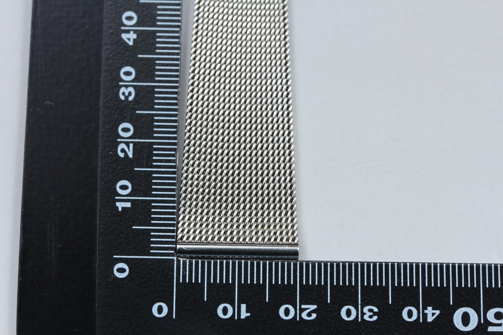 Near MINT OMEGA Milanese/Mesh Band 2062 20mm Stainless Bracelet Men's Vintage
