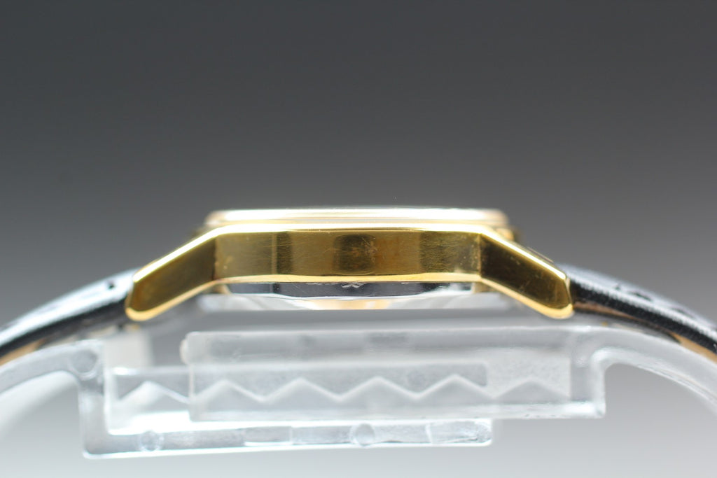1979 Near MINT OMEGA De Ville 24mm 511.0508 Manual Gold Dial Women's Vintage