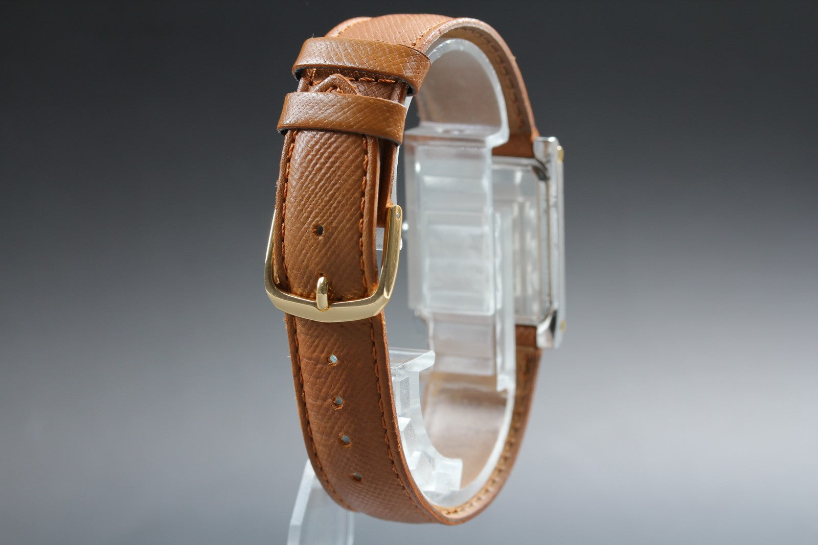 Yves Saint Laurent 4625-E68621 24mm Quartz White Roman Dial Women Vintage Exc+5