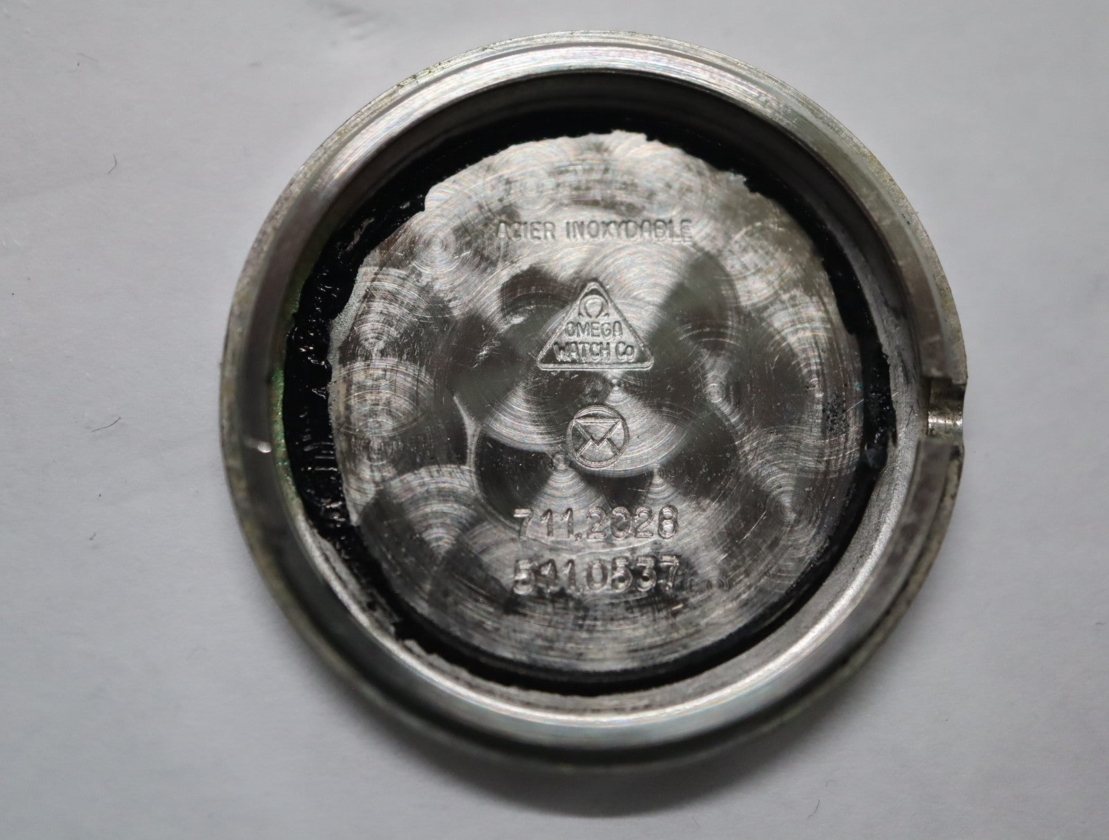 1976 OMEGA De Ville 26mm 511.0537 Manual Cal.625 Navy Dial Women Vintage Exc+5