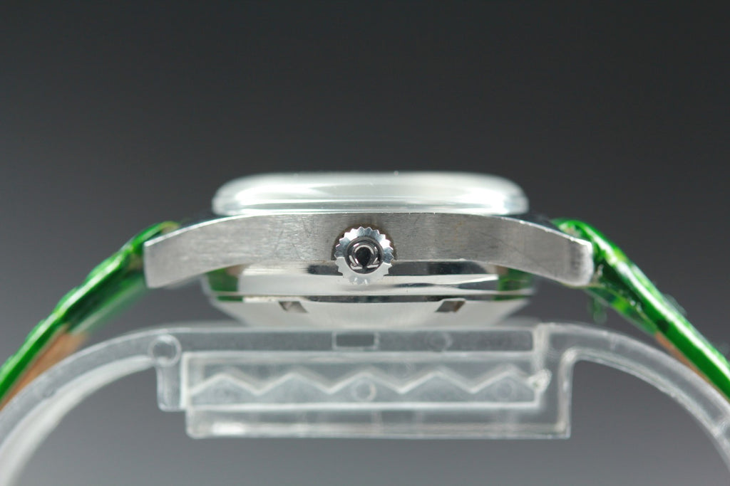 1973 Near MINT / Box OMEGA Geneve 24mm 566.036 Automatic Silver Women's Vintage