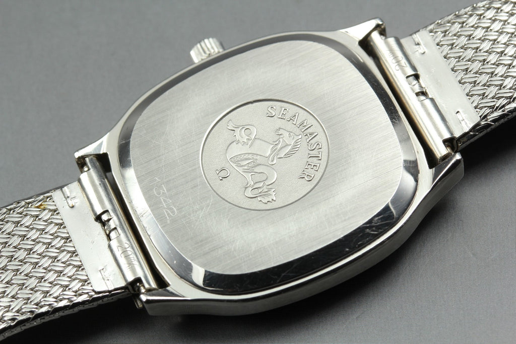1977 OMEGA Seamaster 32mm 196.0191 Quartz SS Silver Dial Men's Vintage Exc+5